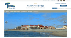 Desktop Screenshot of capecrosslodge.com